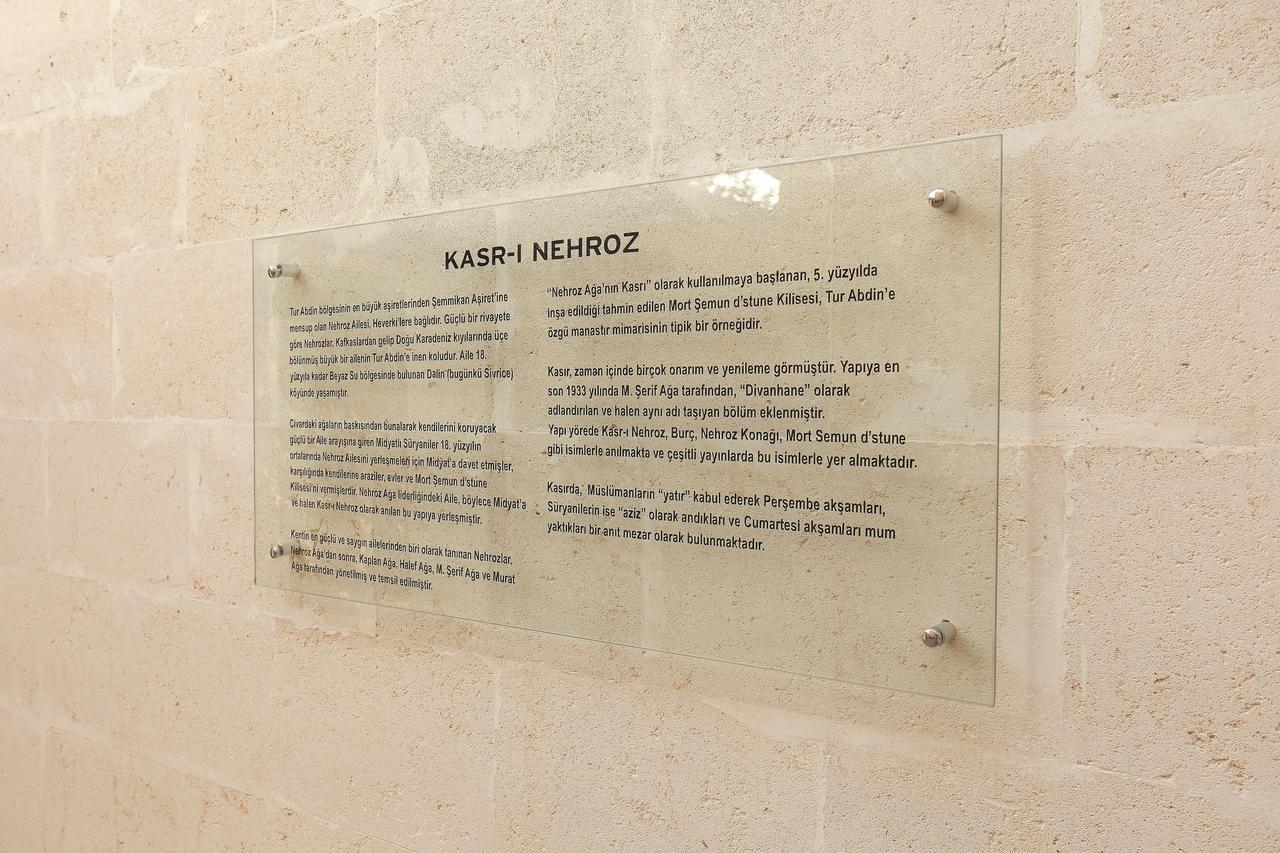 Kasr-I Nehroz Hotel Midyat Εξωτερικό φωτογραφία